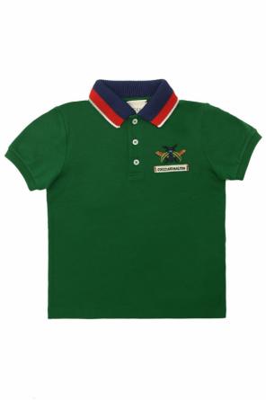 Logo-embroidered polo, zdjęcie 1 Logo-embroidered polo od Gucci Kids